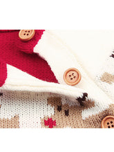 Load image into Gallery viewer, Deer Print Knitted Sweater