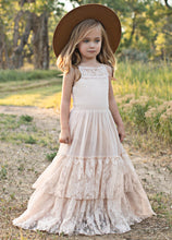 Load image into Gallery viewer, Boho Tiered Lace Dress