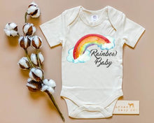 Load image into Gallery viewer, Rainbow Baby Onesie- Organic Cotton